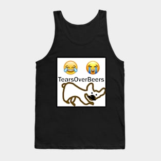 CLASSIC The Tears Over Beers Podcast Logo 2 Tank Top